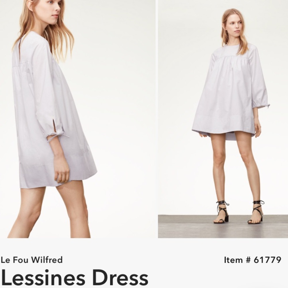 Le Fou Lessines capsule collection poplin dress